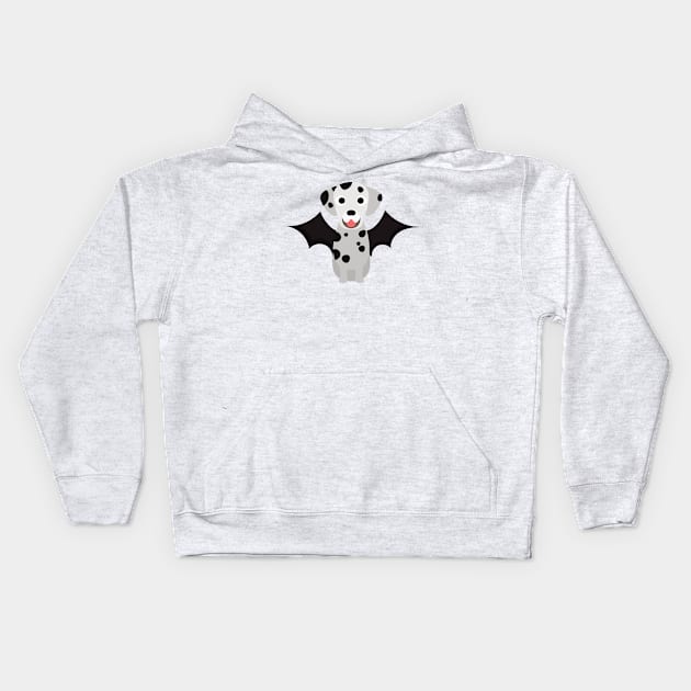 Dalmatian Halloween Fancy Dress Costume Kids Hoodie by DoggyStyles